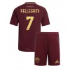 AS Roma Lorenzo Pellegrini #7 Heimtrikot 2024-25 Kurzarm (+ kurze hosen)